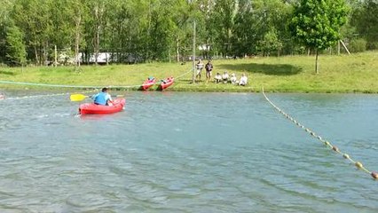 750 ecoliers du departement ont sue pour ' La Vallee des defis...