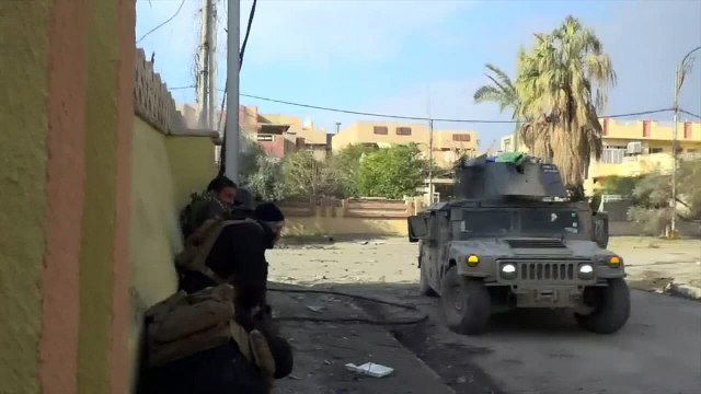 Iraqi forces reach Tigris river