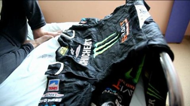 Les premiers mots de Guerlain Chicherit apres son...