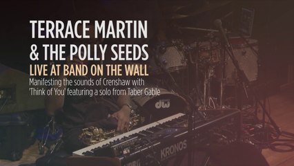 Terrace Martin "Think of You" Live @ Band On The Wall, Manchester, England, 11-14-2016