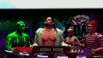 WWE 2K16 - X360 PS3 Gameplay (XBOX 360 720P) Seth Rollins vs Adam Rose