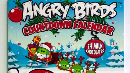ANGRY BIRDS CANDY Countdown Calendar - Day 12