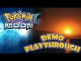 Pokemon Sun and Moon Demo Playthrough