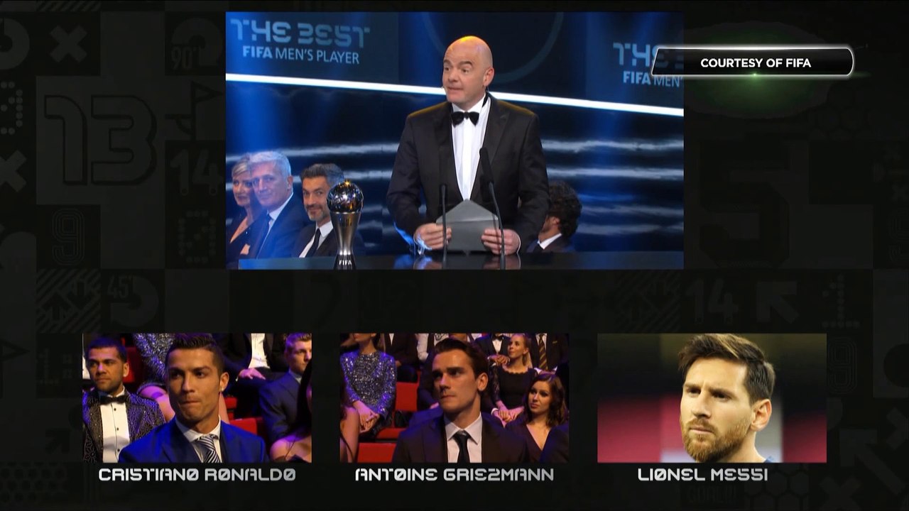 Trophée Fifa: victoire de Cristiano Ronaldo