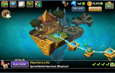 Plants Vs Zombies 2 - Pinata Party(10/January/2017)