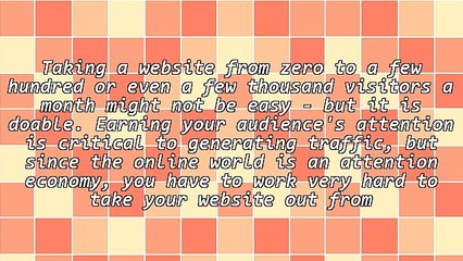 3 Unusual Tips To Get More Traffic To Your Website!