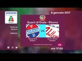 Bergamo - Scandicci 3-2 - Highlights - Ritorno Quarti di Finale - 39^ Coppa Italia