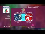 Novara - Busto Arsizio 3-0 - Highlights - Ritorno Quarti di Finale - 39^ Coppa Italia
