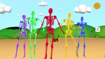 Crazy Skeleton Finger Family | Dinosaurs Vs Skeleton Fight Finger Family Nursery Rhymes