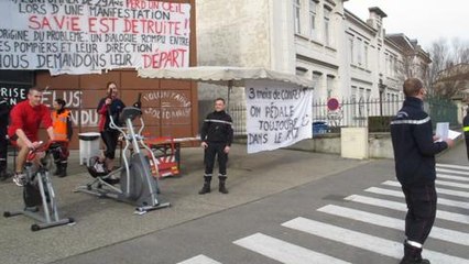 Vienne : les pompiers se...