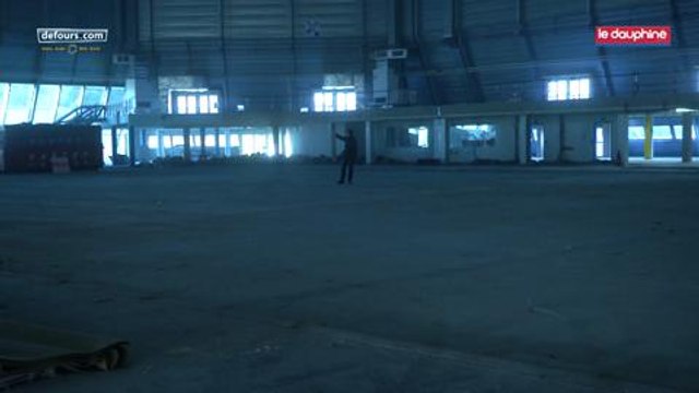 Albertville : la Halle olympique est en renovation jusqu'a novembre...