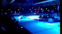 L'arrivee en fanfare de Sebastien Ogier dans la patinoire de...