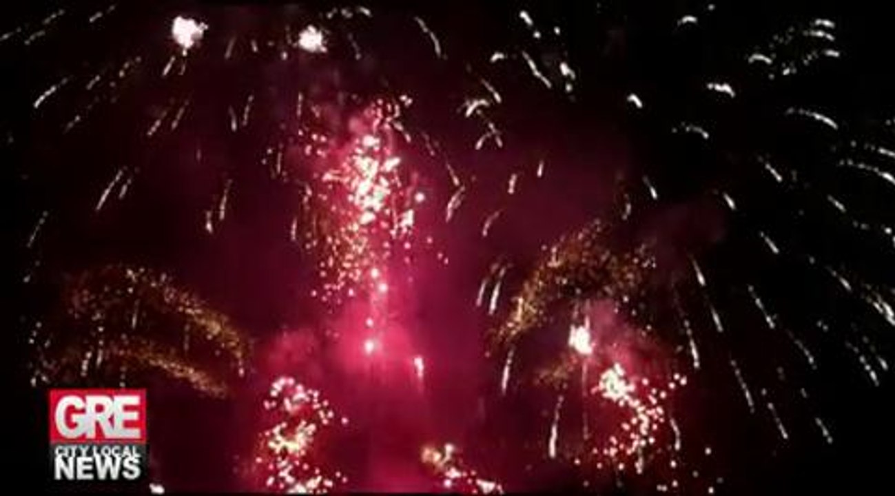 feu d'artifice