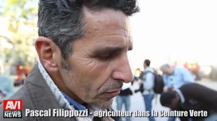 "Non au bitume, oui aux légumes"