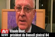 Claude Haut réagit sur le premier tour des cantonales