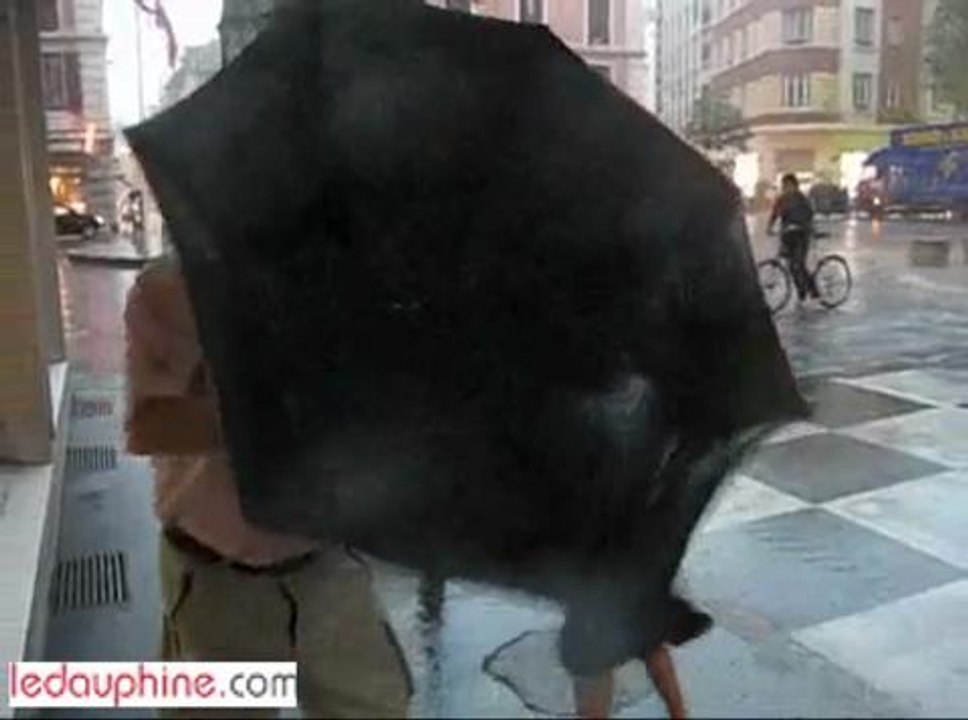 Mini tempête chambéry
