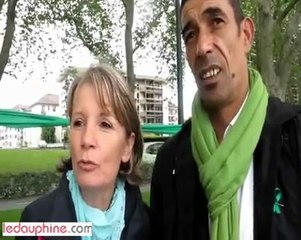 Enrubannage de l'avenue d'albigny