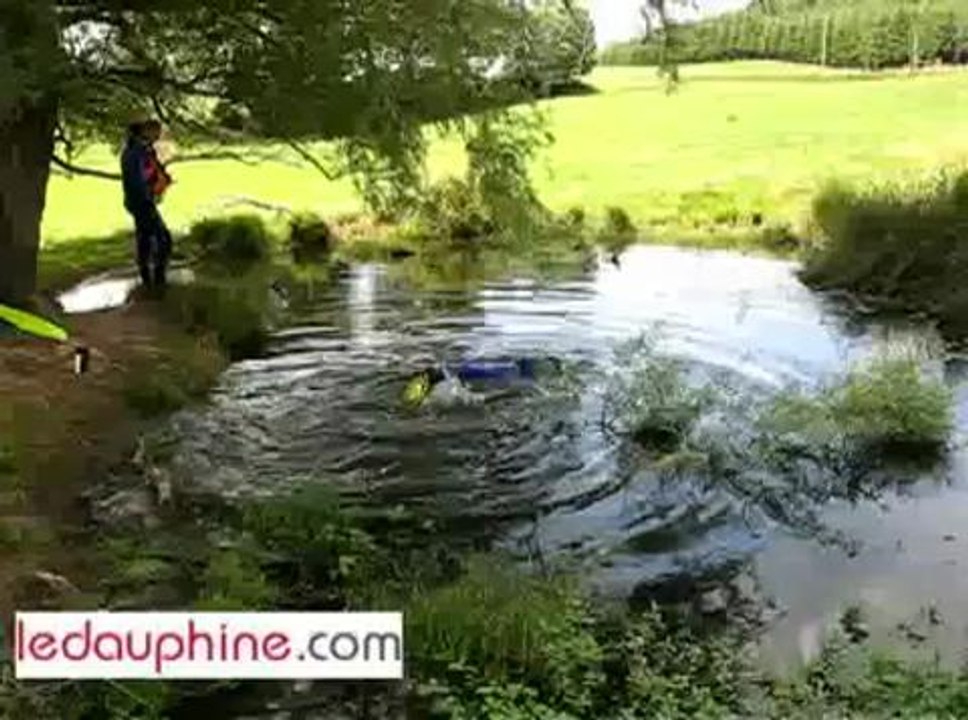 plongeur à Tournon