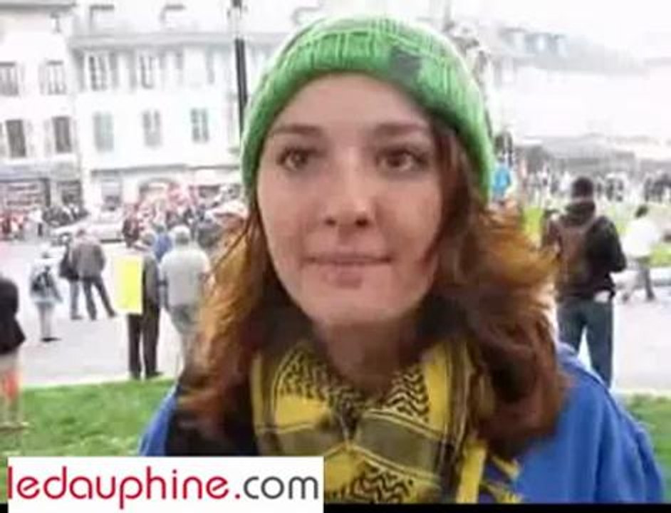 lyceen manifestation chambery savoie