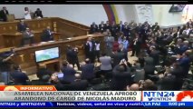 Parlamento venezolano declara el 