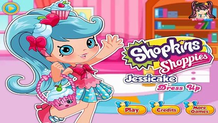 Shopkins Shoppies Jessicake Dress Up - Best Baby Games For Kids