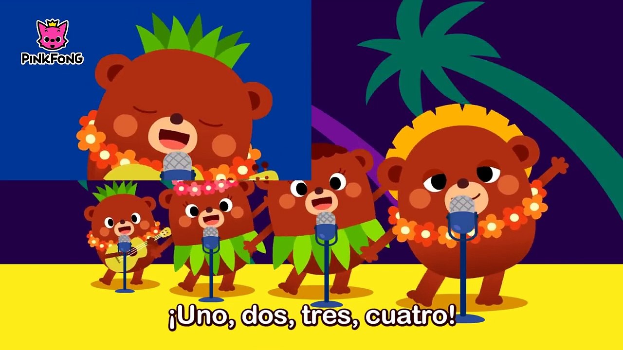 Cuatro Osos _ Números _ PINKFONG Canciones Infantiles--BXIUZRkh3E