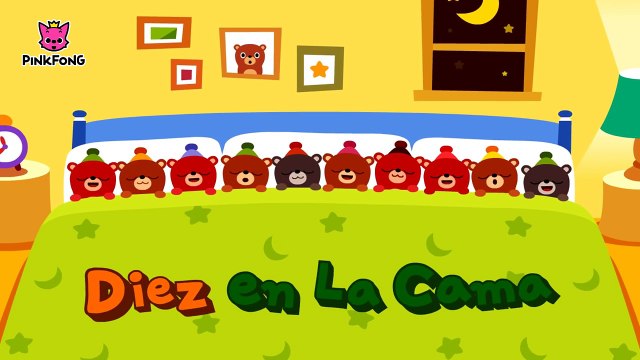 Diez En La Cama _ Números _ PINKFONG Canciones Infantiles-NhqtlblFubc