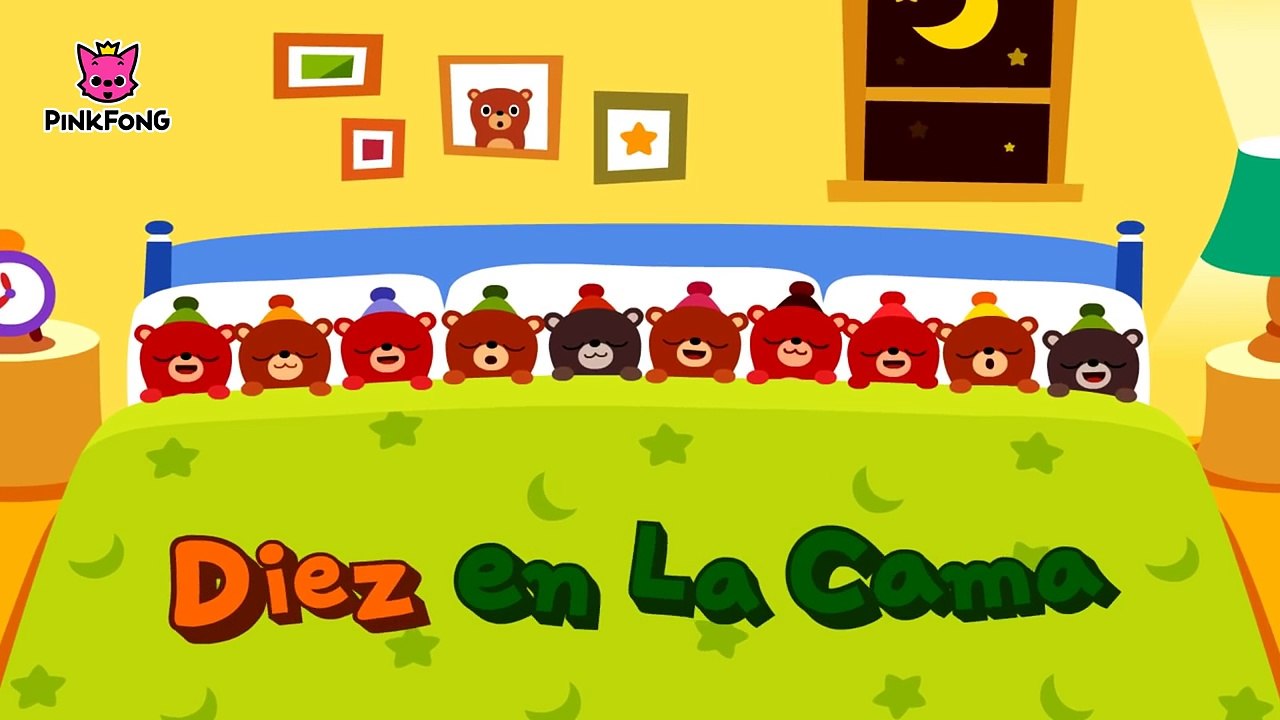 Diez En La Cama _ Números _ PINKFONG Canciones Infantiles-NhqtlblFubc