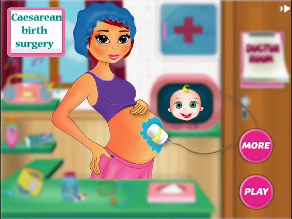 Lets Play Caesarean Birth Surgery Game Episode & Newest Baby Video Game-Newborn Games Online