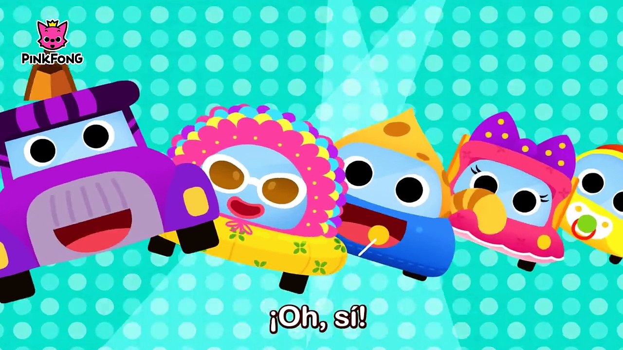 Familia Rrum Rrum _ Autos _ PINKFONG Canciones Infantiles-PR4T_t5qgi8