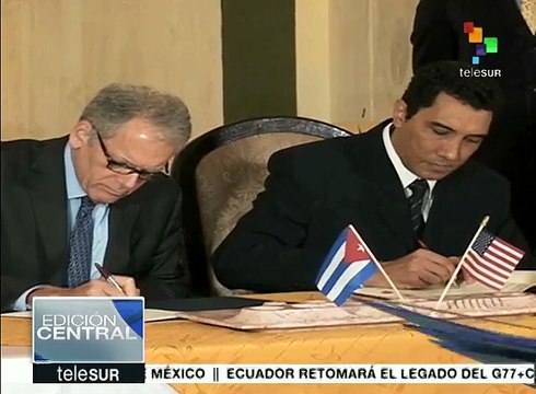 Cuba y EE.UU. firman acuerdo antiderrame de hidrocarburos