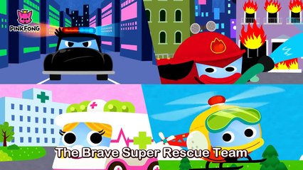 Super Rescue Team _ Car Songs _ PINKFONG Songs for Children-BNgb_3z5rVc