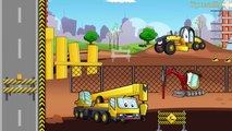 Kids Puzzles Cars and Trucks - Excavators, Cranes, Transporter and others Cars