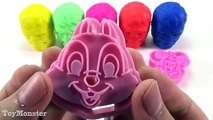 Learn colors Play Doh Hulk w/ Mickey Mouse, Chip &Dale Children Toddlers Learning Colors Kids video