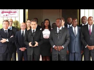 下载视频: L'ancien Président français Nicolas Sarkozy reçu en audience par Alassane Ouattara