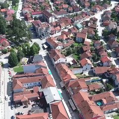 Ivanjica - centar grada sa pogledom na reku - Uroš Jelić