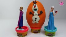 Olaf Surprise Eggs Play Doh Disney Elsa Anna Disney Frozen Surprise Toys