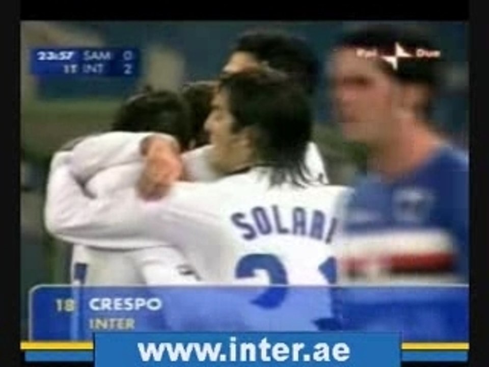 COMPIL BUTS CRESPO A L'INTER