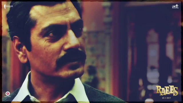 Raees Ki Dialogue Baazi Shah Rukh Khan, Nawazuddin Siddiqui Releasing 25 Januar