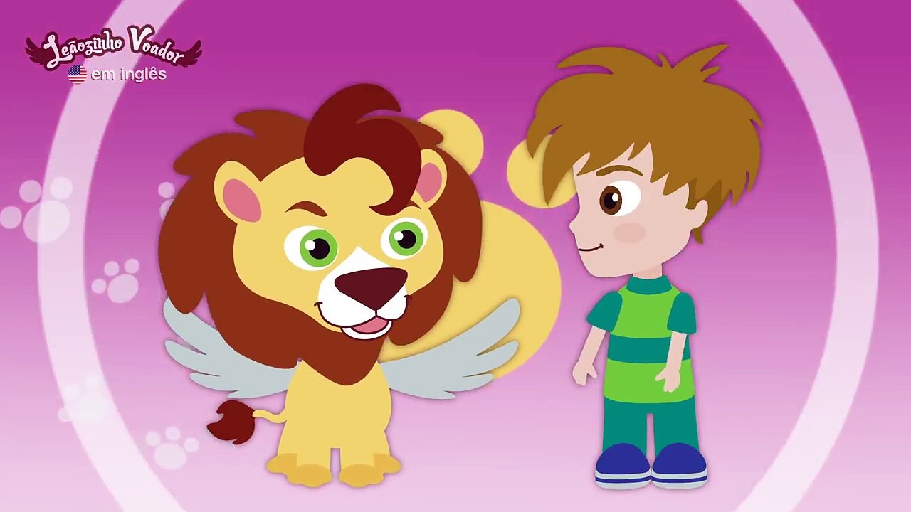 LEÃOZINHO VOADOR - EM INGLÊS ♫ Música Infantil ♫ HD-RiBy-5ZIBPM