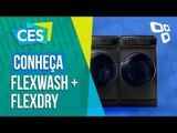 Conheça a máquina de lavar da Samsung controlada por Smartphone - CES 2017 - TecMundo