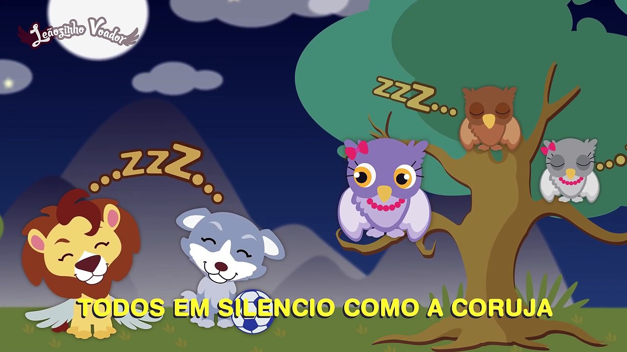 A CORUJA FAZ SHH ♫ Para Cantar ♫ Karaoke-F110HqJG8nY