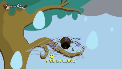 INCY WINCY ARAÑA ♫ Con letra para cantar (Leoncito Alado)-q6ilCEI52rU