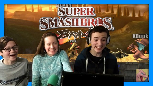 'I'm a Dinosaur!' Siblings Play Super Smash Brothers Brawl