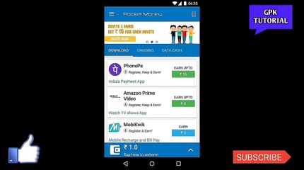 How To Free Mobile Recharge With Pocket Money App