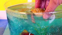 DIY SHARK Toys Slime Aquarium Fish Tank - Toy Sharks, Sea Animals, Toys and Slime _ Craft Videos-FG