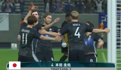 PES2017 FIFA World Cup Japan vs Côte d'Ivoire GL1st