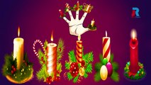 Christmas Candles Finger Family | The Finger Family Song | Candle Family Finger Songs