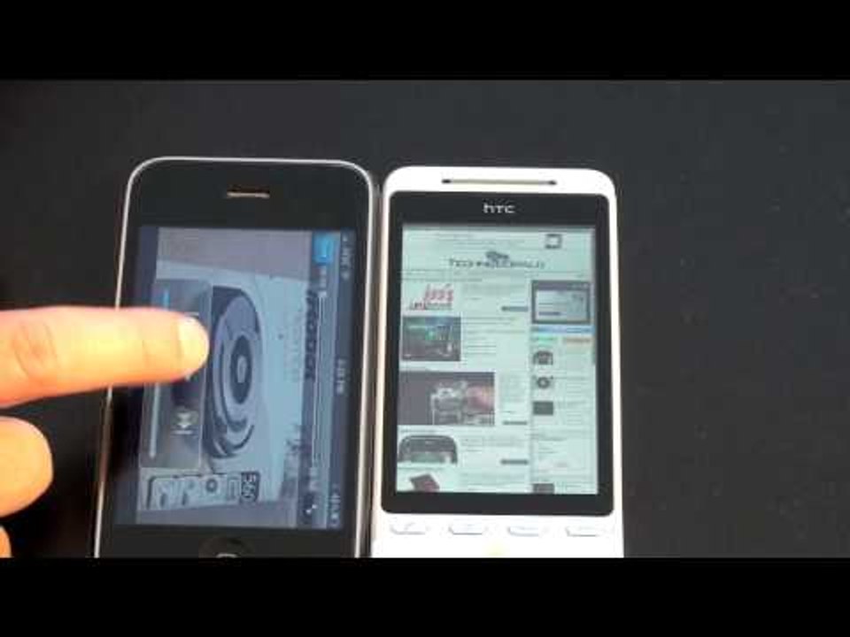 iPhone 3GS vs. HTC Hero