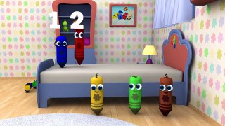 Five Little Crayons ♫ Sing Along ♫ Songs For Kids With TumTum-RzBPx2rHX_w